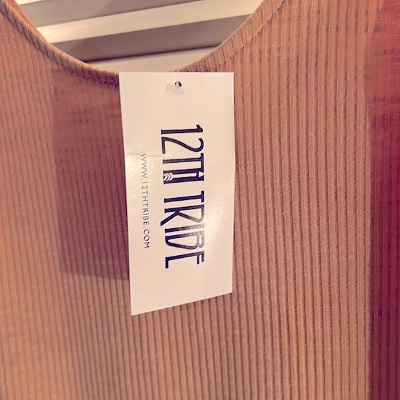 12th Tribe Ribbed Midi Dress size S - Picture 2 of 6